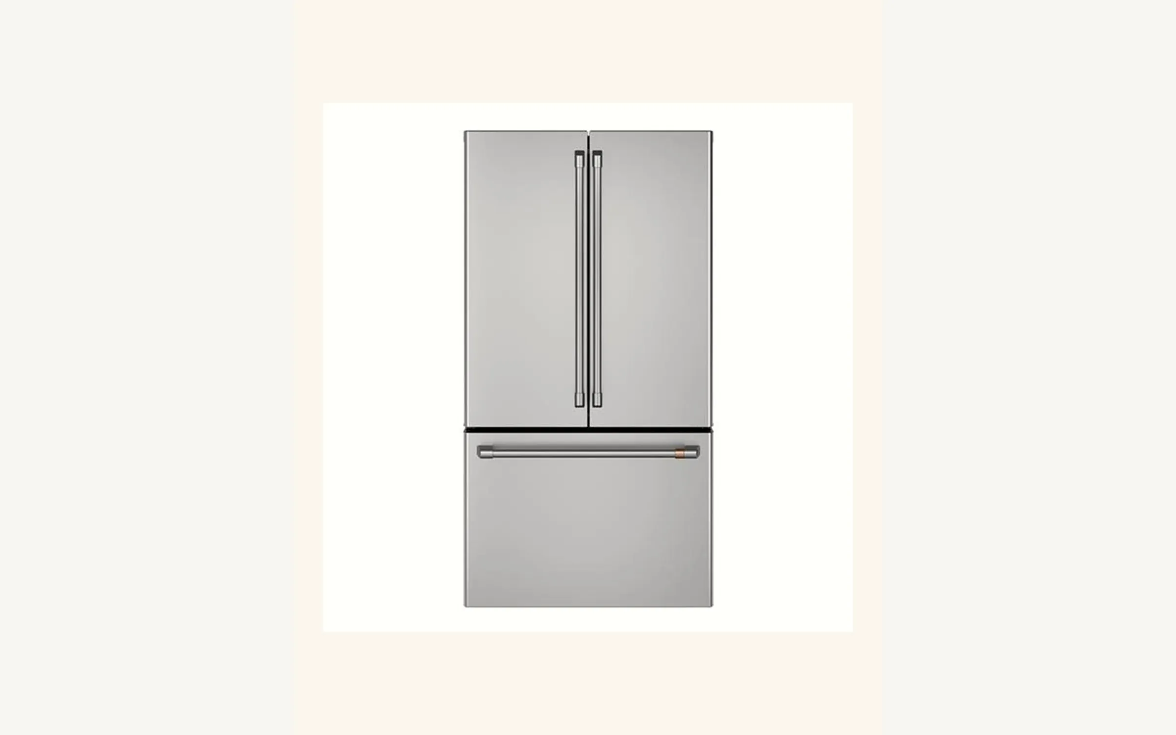 GE Café Series French-door refrigerator with smart touchscreen display